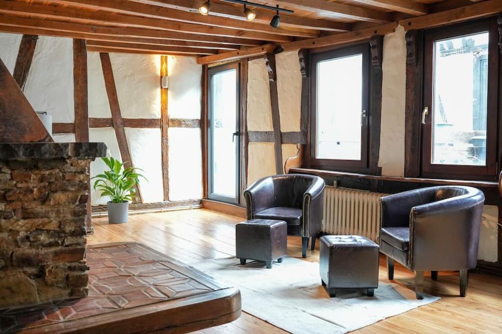 Charmante Fachwerk Wohnung Mit Terrasse In Der Altstadt Кобленц Екстер'єр фото